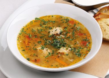 Рассольник по-ленинградски