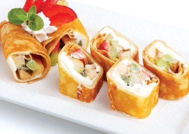 Рулеты из блинчиков