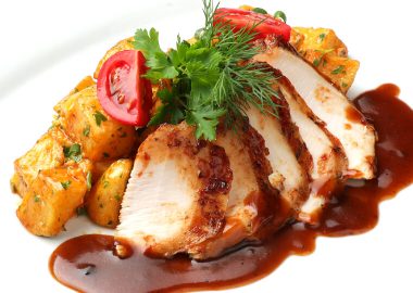 Запеченное филе индейки-конфи